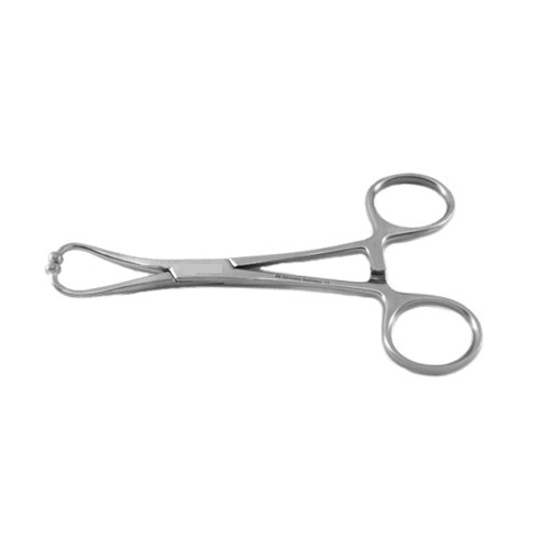 Vas Isolation Forceps, Ball Tips, 5 1/4" (13.5 Cm)